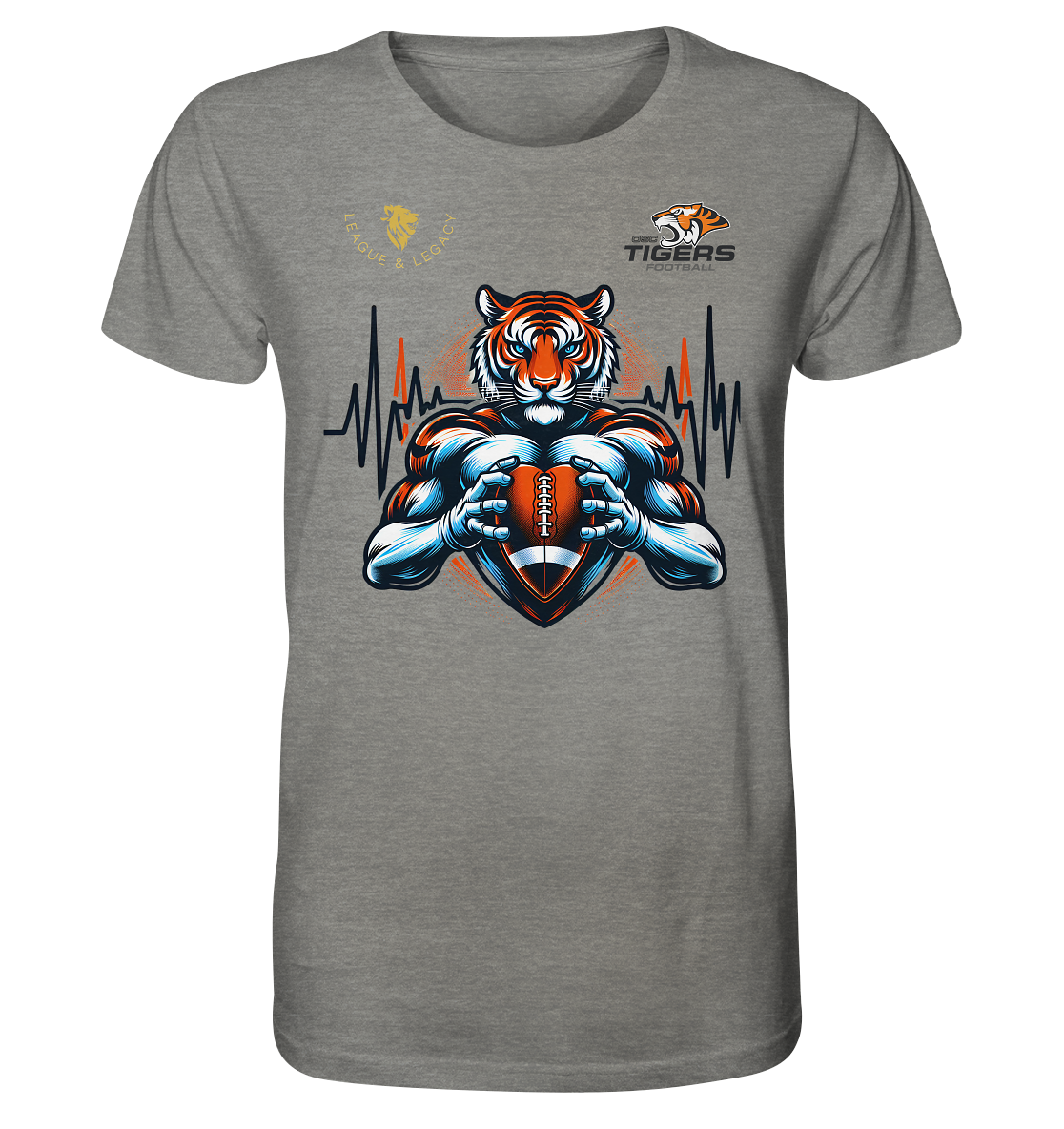 OSC TIGERS - Herzschlag Tiger - Organic Shirt