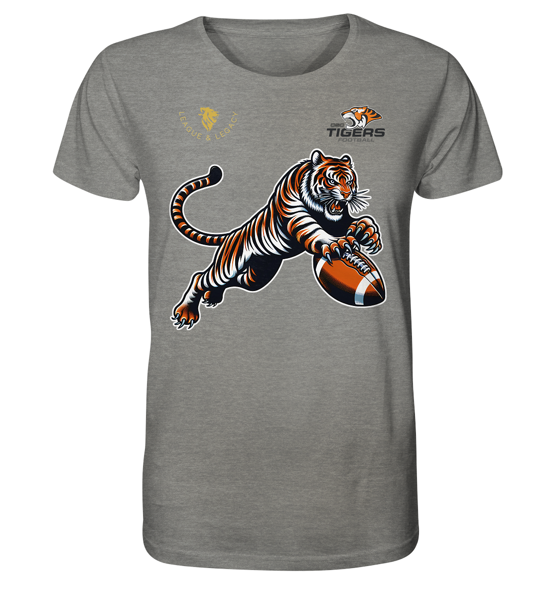 OSC TIGERS - Springender Tiger - Organic Shirt