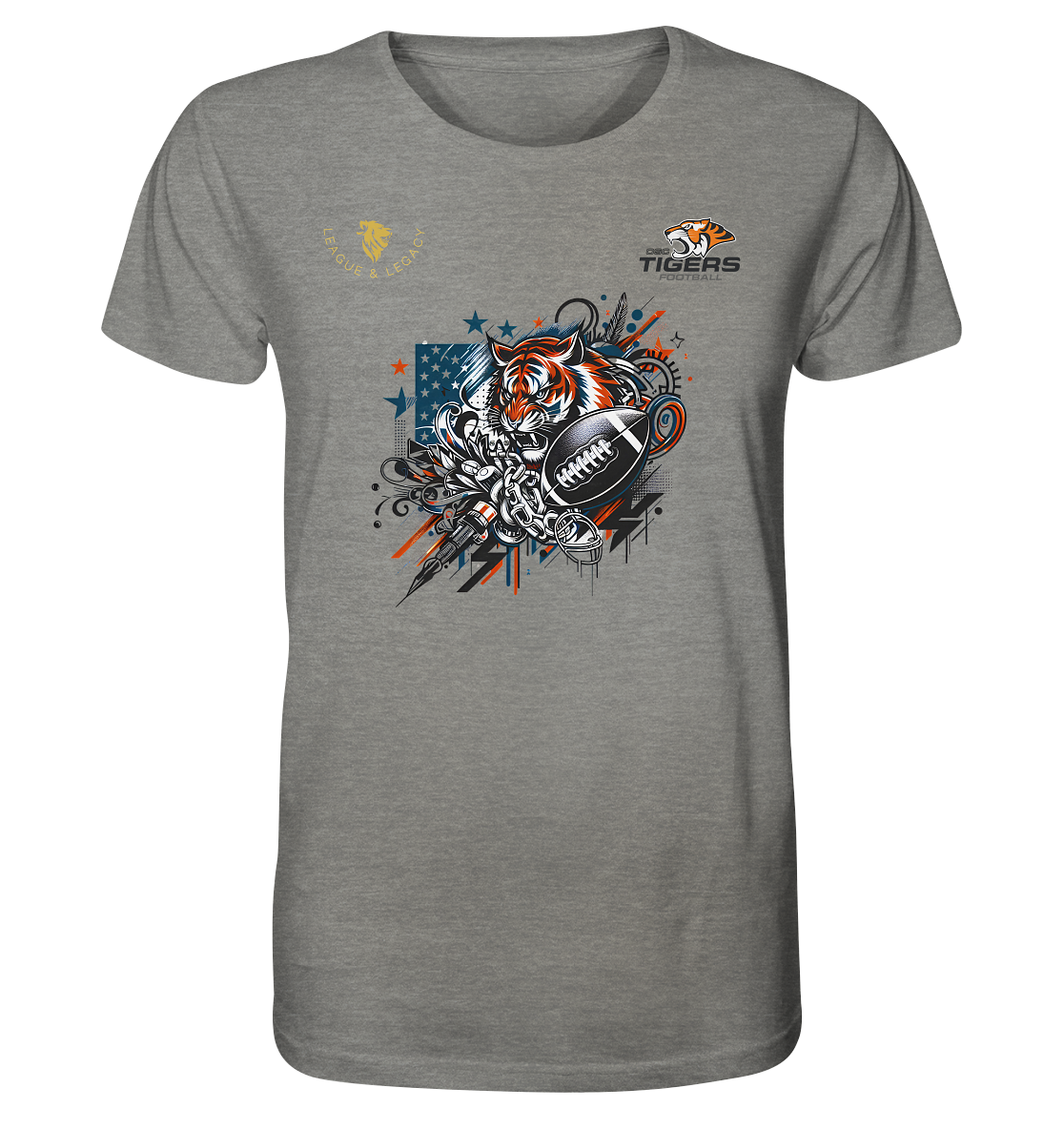 OSC TIGERS - Graffiti Tiger - Organic Shirt