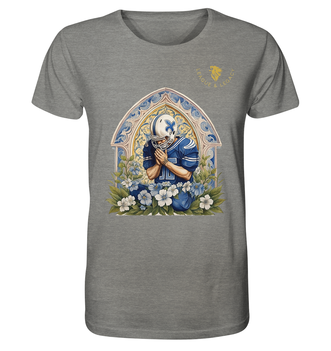 Football and Faith Shirt - Organic Shirt