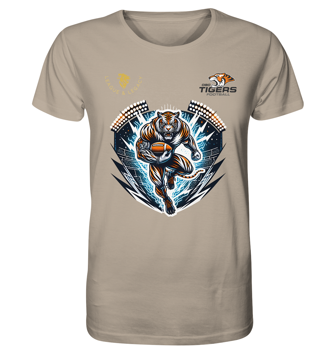 OSC TIGERS - Tiger im Stadion  - Organic Shirt