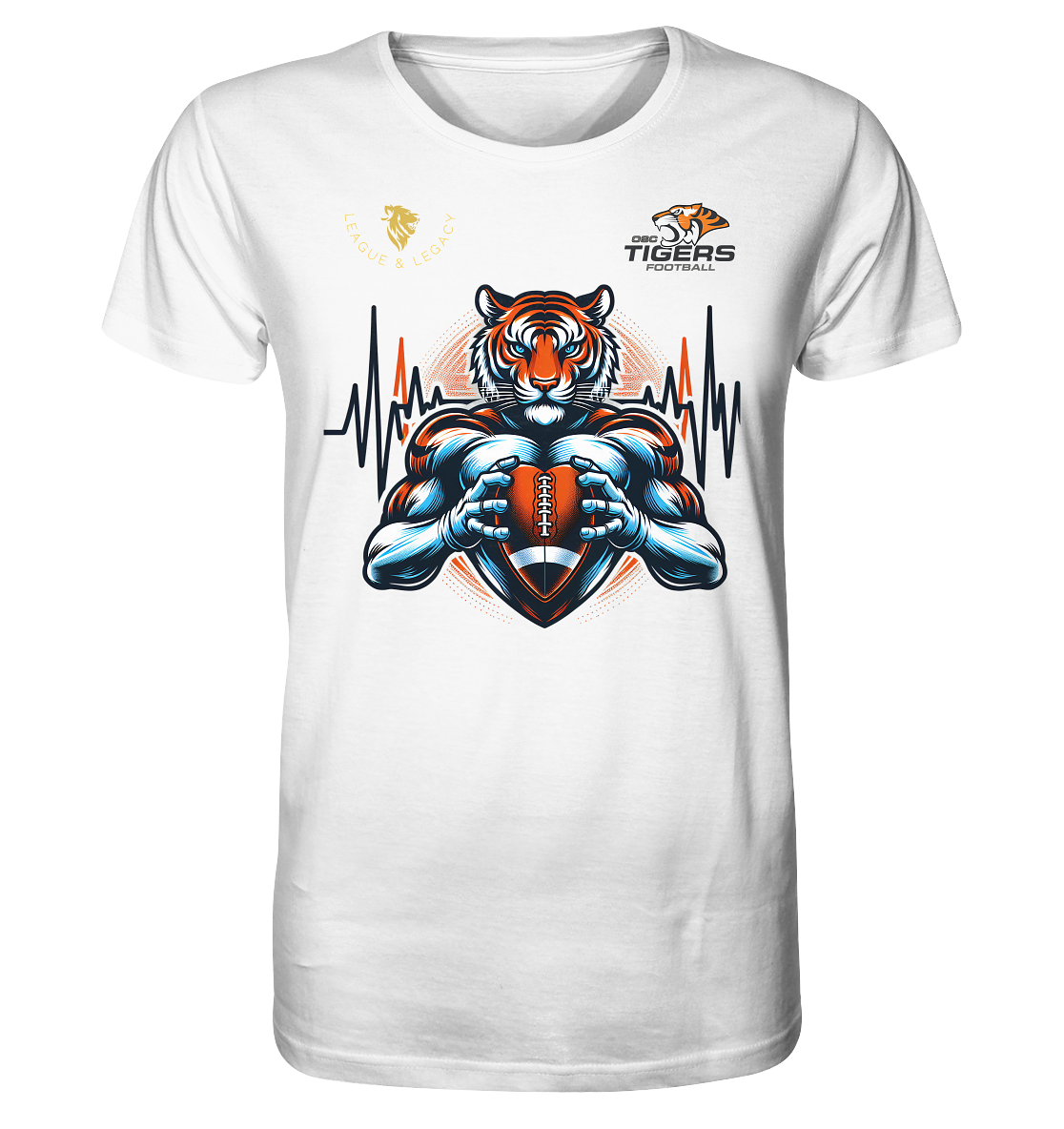 OSC TIGERS - Herzschlag Tiger - Organic Shirt