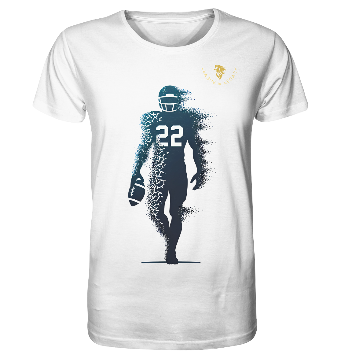 Auflösender Spieler Shirt - Organic Shirt