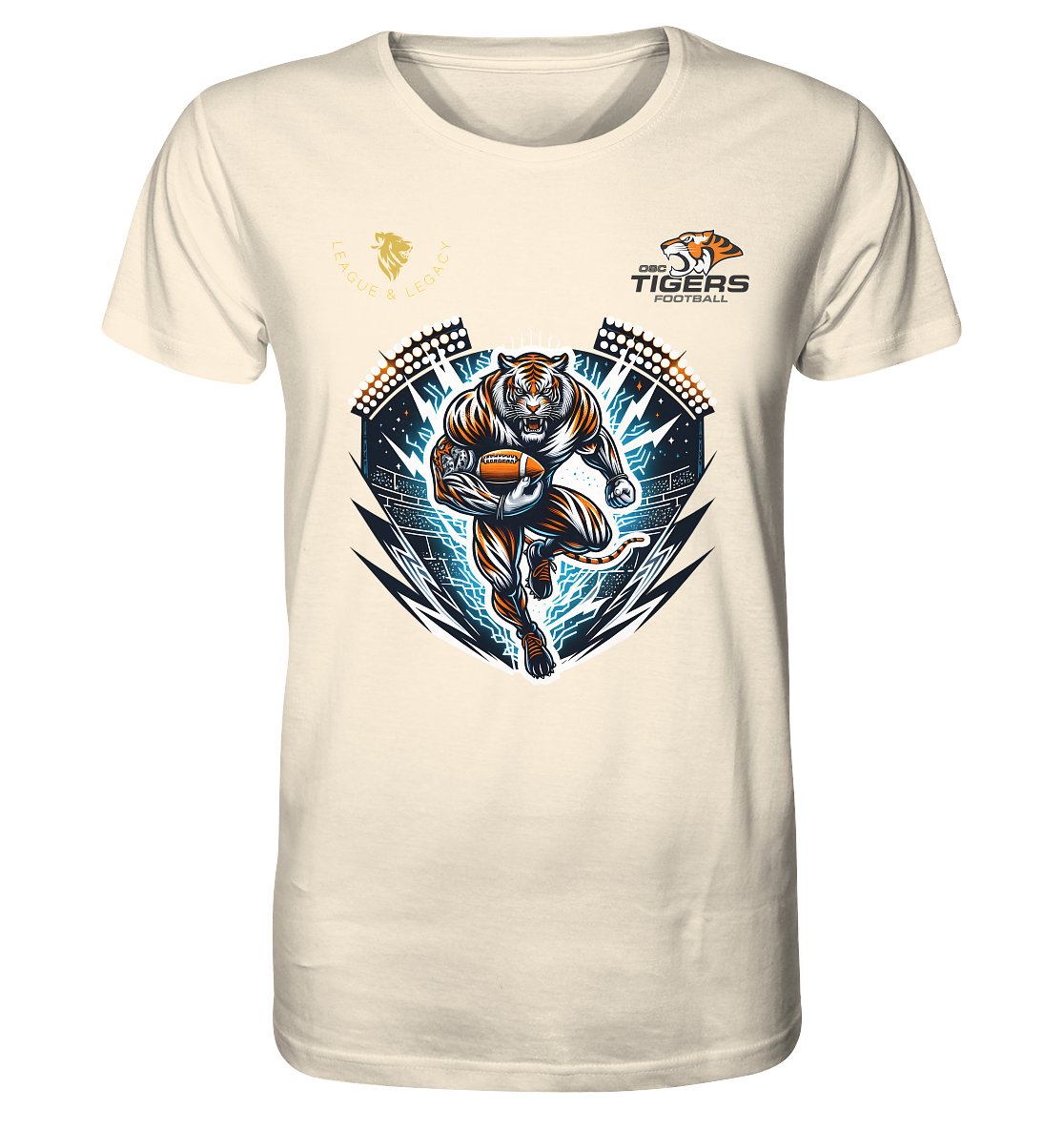 OSC TIGERS - Tiger im Stadion  - Organic Shirt