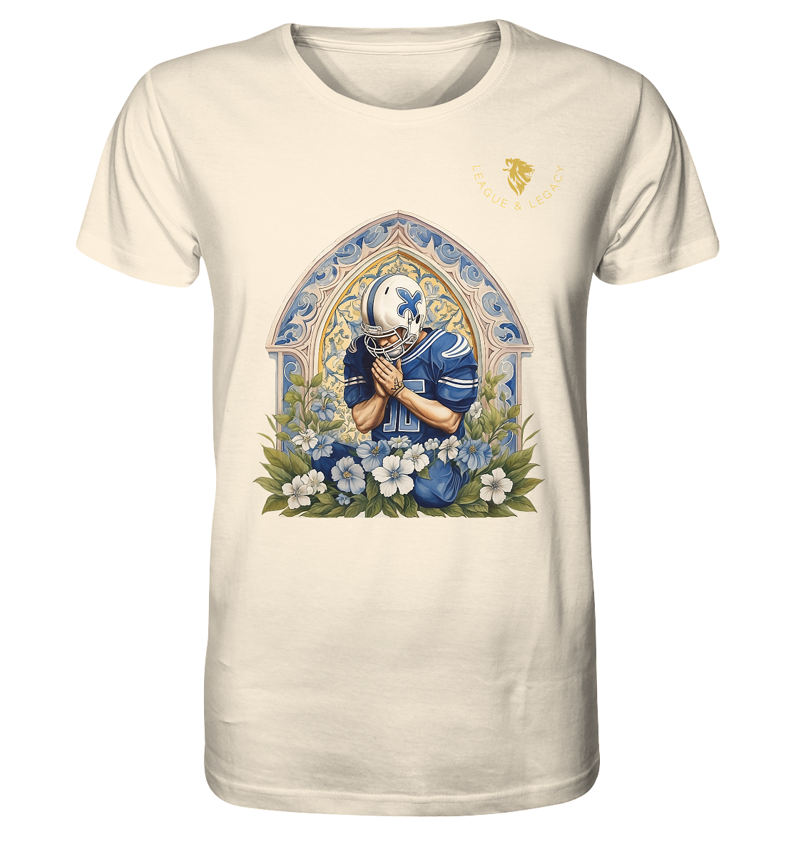 Football and Faith Shirt - Organic Shirt